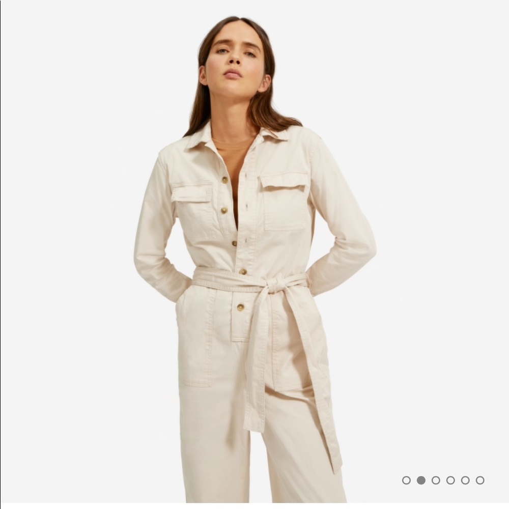 Everlane utility jumpsuit
